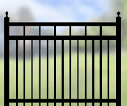 Canadian Eagle III Fence Panel