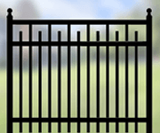 Majestic Elegant Eagle II Fence Panel