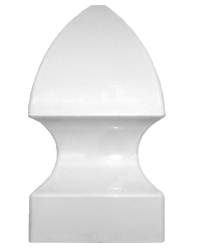 Gothic Style Vinyl Fence Post Cap