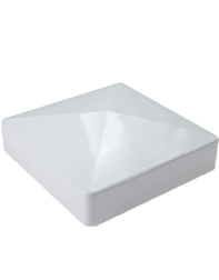 Pyramid Style Vinyl Fence Post Cap